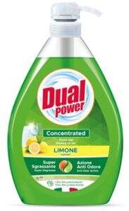 Dual Power detergent za pomivanje posode Limone