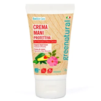 Greenatural krema za roke Avocado & Wild Rose