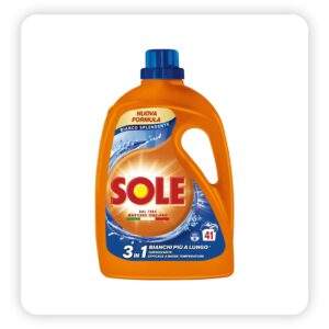 Sole tekoči detergent za belo perilo