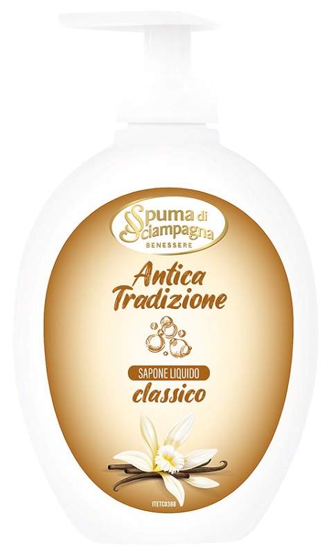 Spuma di Sciampagna tekoče milo Antica Tradizione