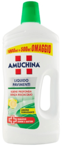 Amuchina čistilo za tla z vonjem limone 1000+500ml