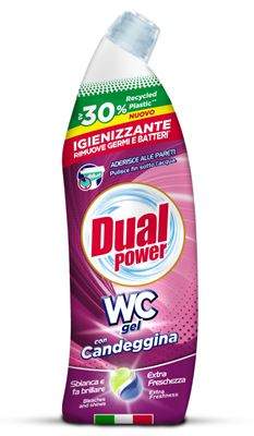 Dual Power čistilo za wc školjko z varekino