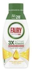 Fairy gel za pomivalni stroj limona 3x Active Power