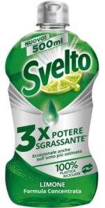 Svelto gel za pomivanje posode limona